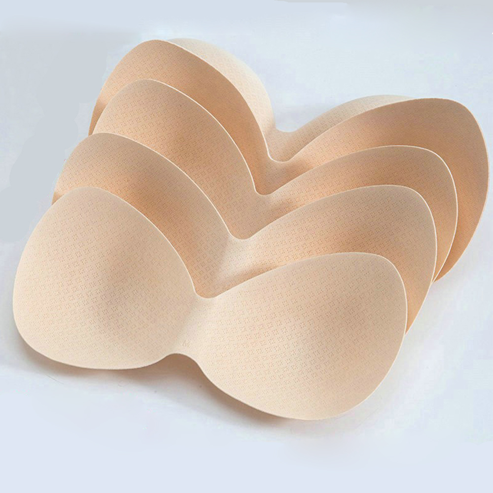Strapless Bra Adhesive - 1PC マンゴー形状粘着ブラジャー胸パッド目に見えないシリコーンニプレスプッシュアップストラップレス通気性乳首カバーウェディングドレス用