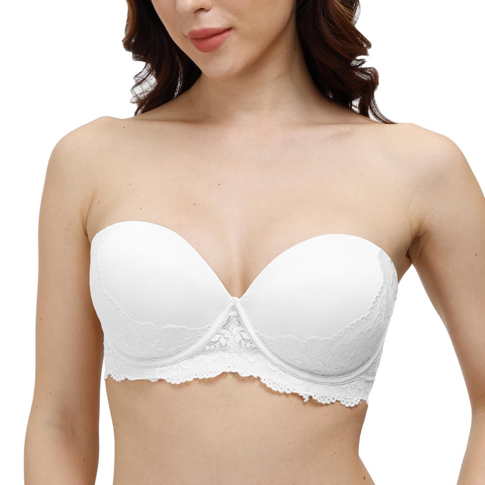 Convertible Bra Multiway - 2026年セクシー滑り止めストラップレスウェディングブラ、女性用デイリープッシュアップマルチウェイストラップ調整可能コンバーチブルブラジャー下着