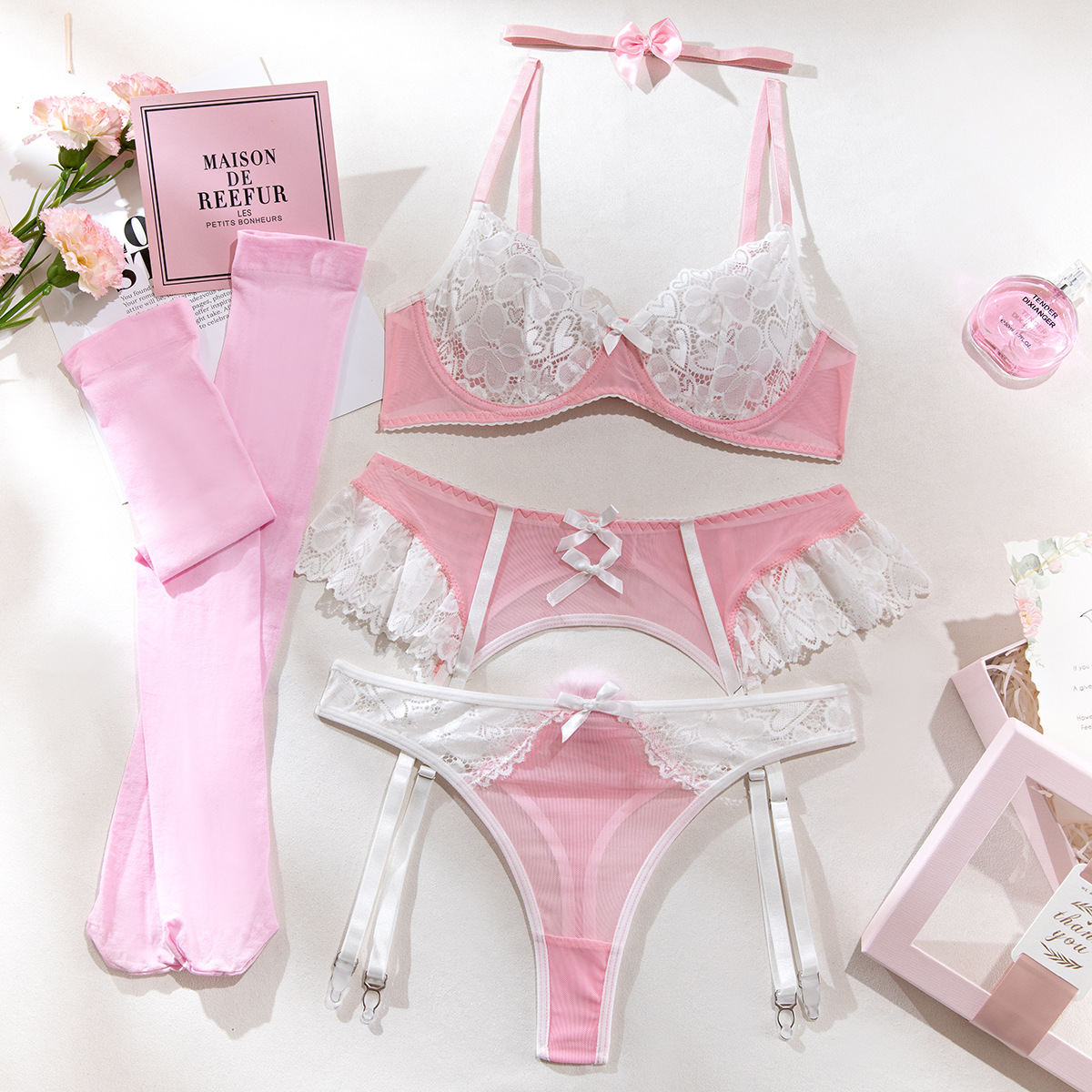 女性のためのセクシーなレースのランジェリーセット,エキゾチッ - Nursing Bra Clip のレビューと価格