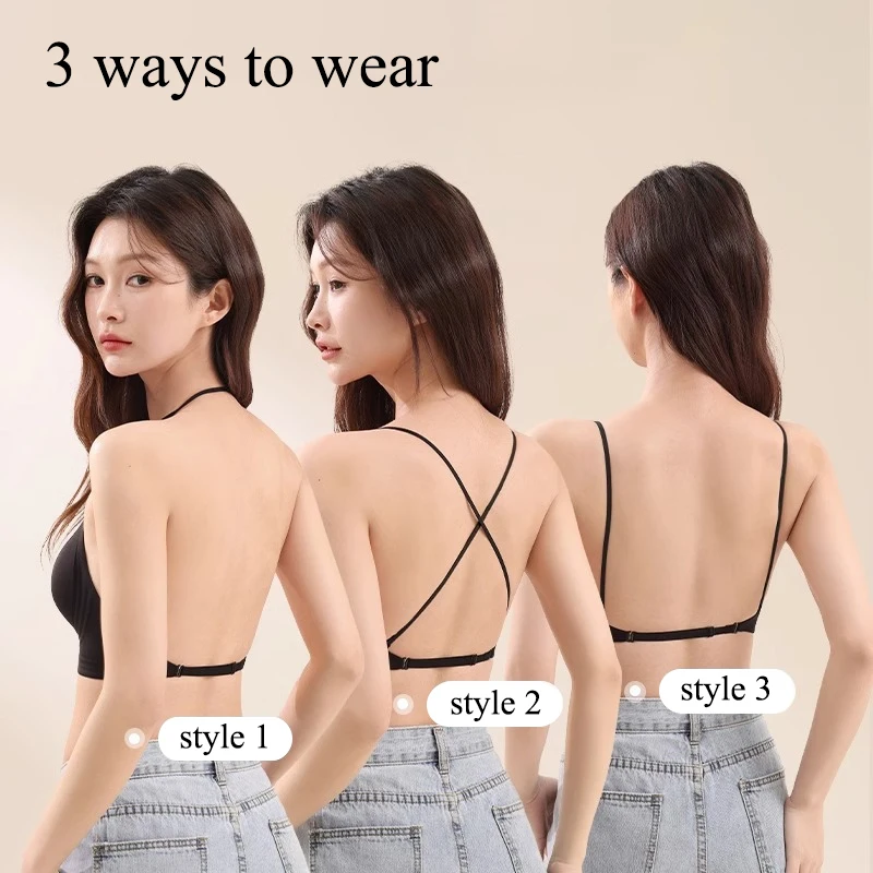 KUCLUT Vネック薄型ブラレット マルチウェイホルター薄 - Convertible Bra Multiway のレビューと価格