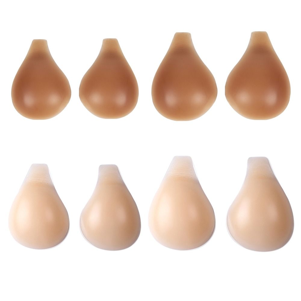 女性のためのセクシーなシリコンブラ,パッド入り,胸のステッカ - Strapless Bra Adhesive のレビューと価格