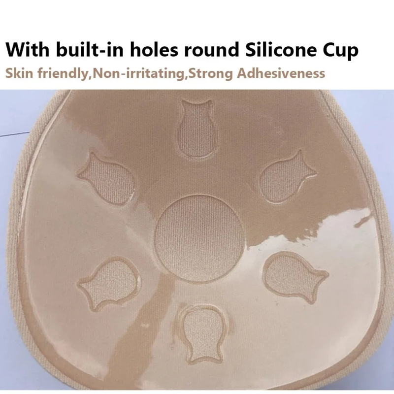 女性プッシュアップブラジャー自己粘着シリコーンストラップレス - Strapless Bra Adhesive のレビューと価格
